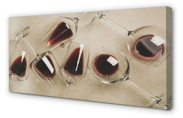 Tablouri canvas pahare de vin