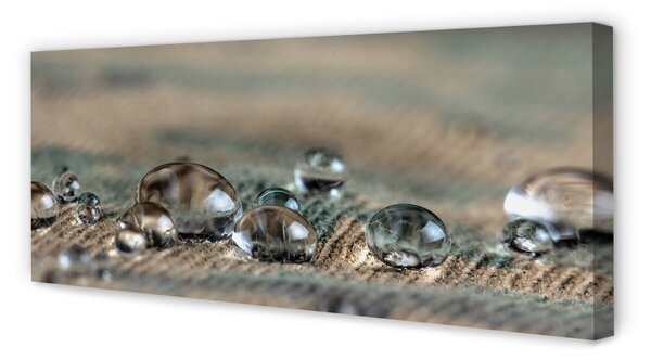 Tablouri canvas Picături de material macro