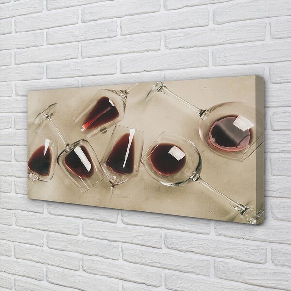 Tablouri canvas pahare de vin