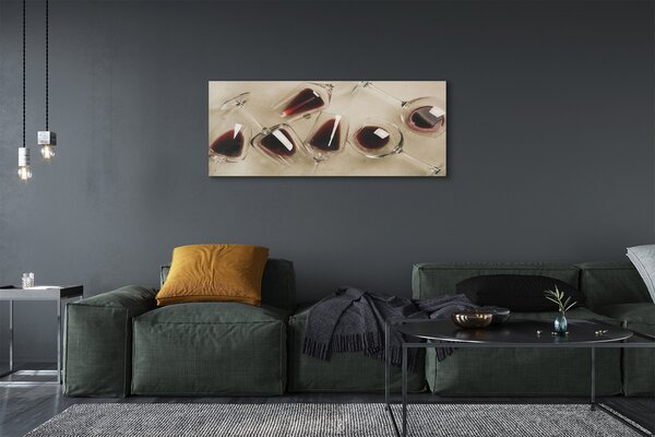 Tablouri canvas pahare de vin