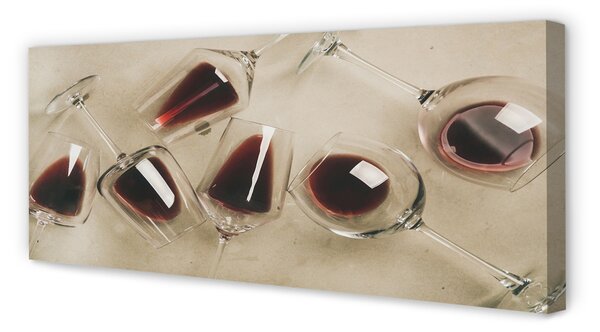 Tablouri canvas pahare de vin
