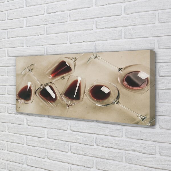 Tablouri canvas pahare de vin