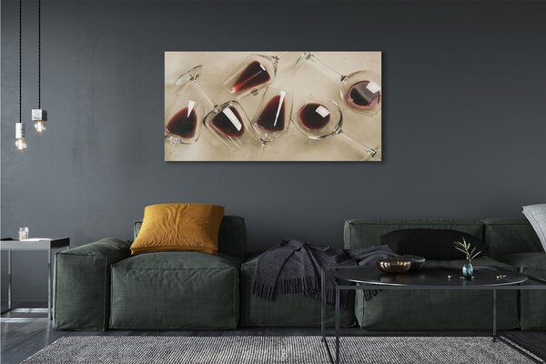 Tablouri canvas pahare de vin