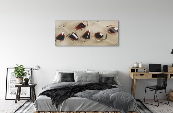 Tablouri canvas pahare de vin