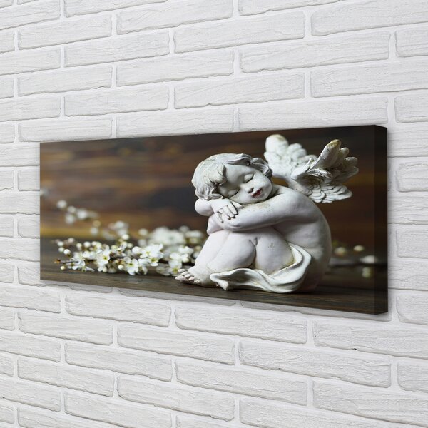 Tablouri canvas Sleeping flori înger