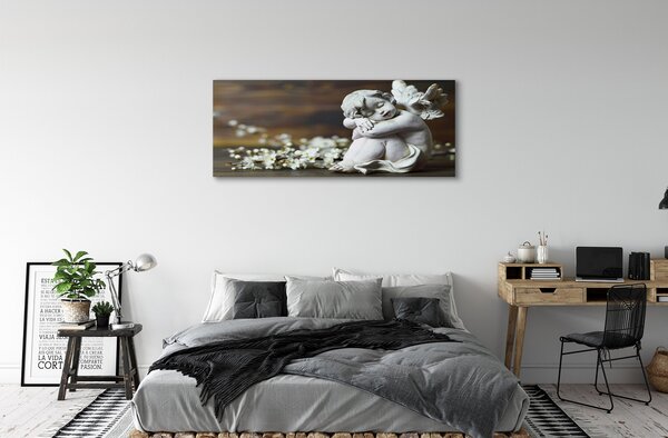 Tablouri canvas Sleeping flori înger