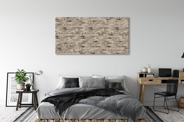 Tablouri canvas caramida perete Vintage