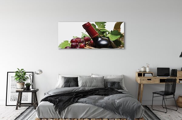 Tablouri canvas struguri de vin Coșul de gunoi