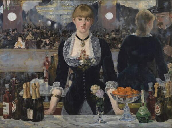 Manet, Edouard - Artă imprimată A Bar at the Folies-Bergere, 1881-82, (40 x 30 cm)