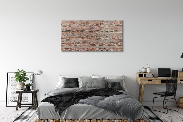 Tablouri canvas caramida perete Vintage