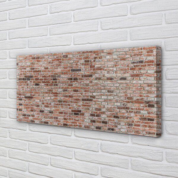 Tablouri canvas caramida perete Vintage