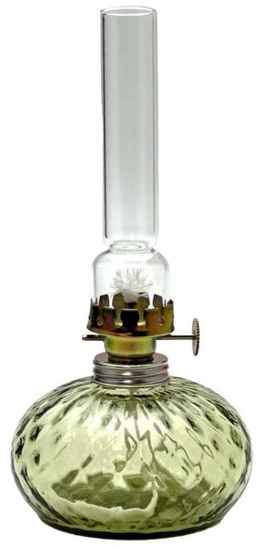 Lampă cu gaz lampant FL0068 20 cm verde-pădure