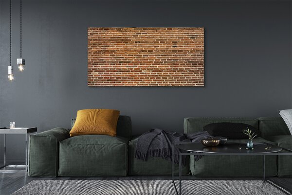 Tablouri canvas caramida perete Vintage