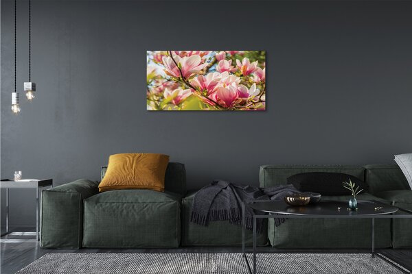 Tablouri canvas magnolie roz