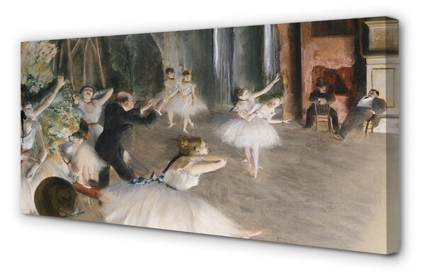 Tablouri canvas Adoptarea de dans de balet