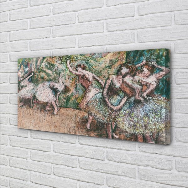 Tablouri canvas Schița o pădure dans femeie