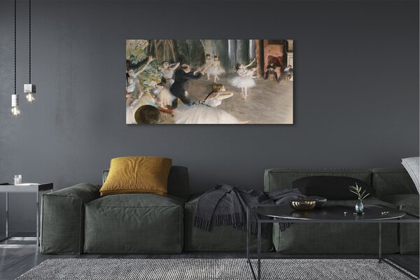 Tablouri canvas Adoptarea de dans de balet