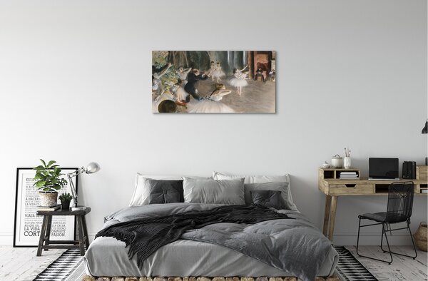 Tablouri canvas Adoptarea de dans de balet