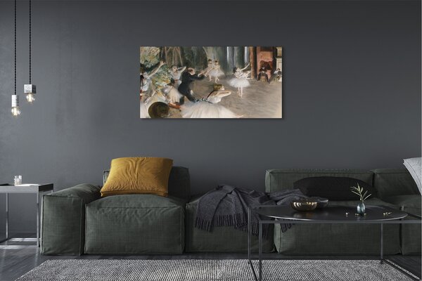 Tablouri canvas Adoptarea de dans de balet