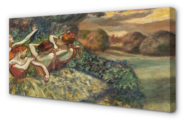 Tablouri canvas Balerine în pădure