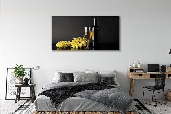 Tablouri canvas O sticlă de vin de fructe