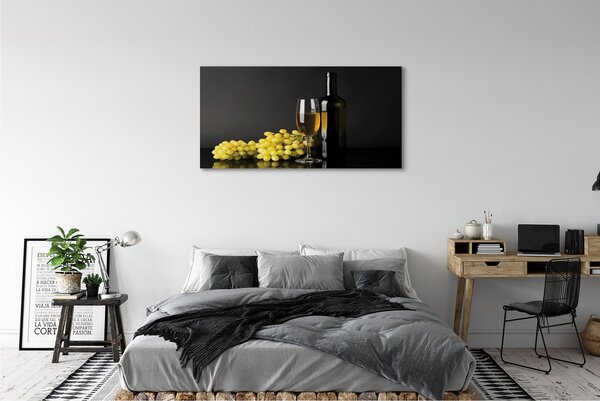 Tablouri canvas O sticlă de vin de fructe
