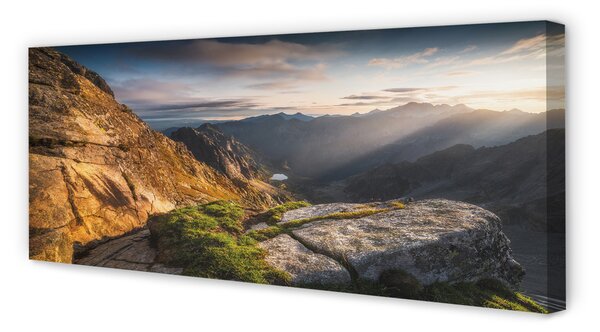 Tablouri canvas Mountain Sunrise
