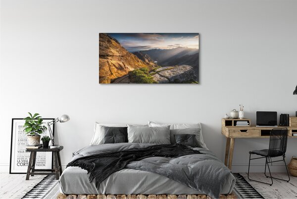 Tablouri canvas Mountain Sunrise