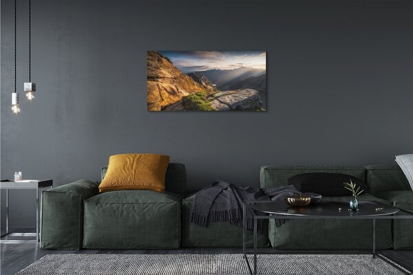 Tablouri canvas Mountain Sunrise
