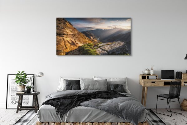 Tablouri canvas Mountain Sunrise
