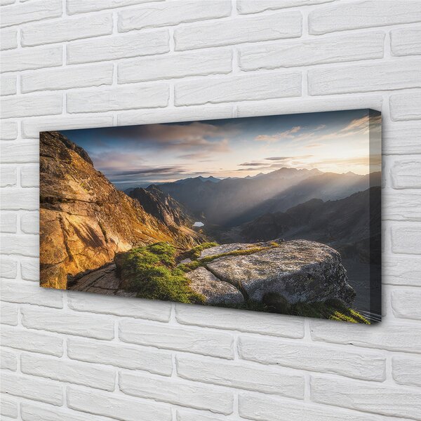Tablouri canvas Mountain Sunrise