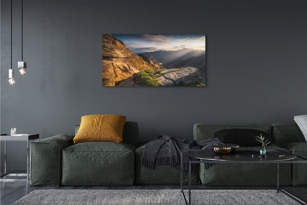 Tablouri canvas Mountain Sunrise