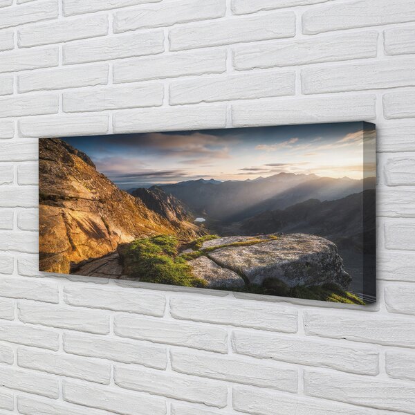 Tablouri canvas Mountain Sunrise