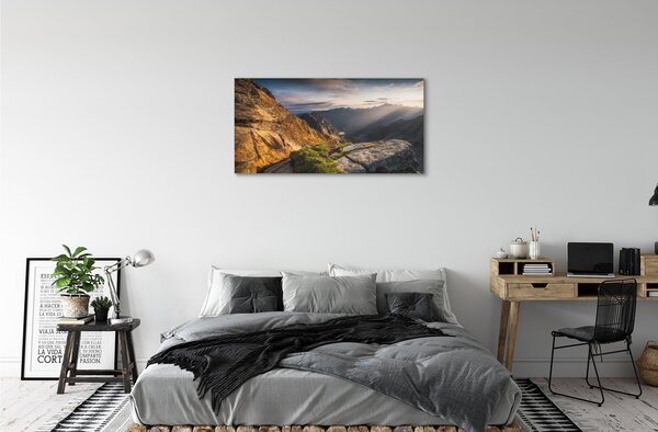 Tablouri canvas Mountain Sunrise