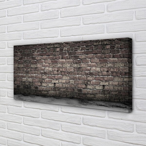Tablouri canvas caramida perete Vintage
