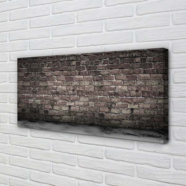 Tablouri canvas caramida perete Vintage