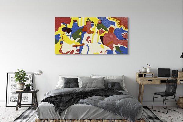 Tablouri canvas Abstracție peisaj