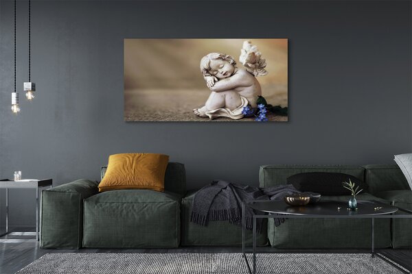 Tablouri canvas Sleeping placi de flori înger