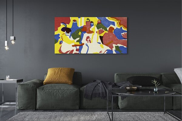 Tablouri canvas Abstracție peisaj