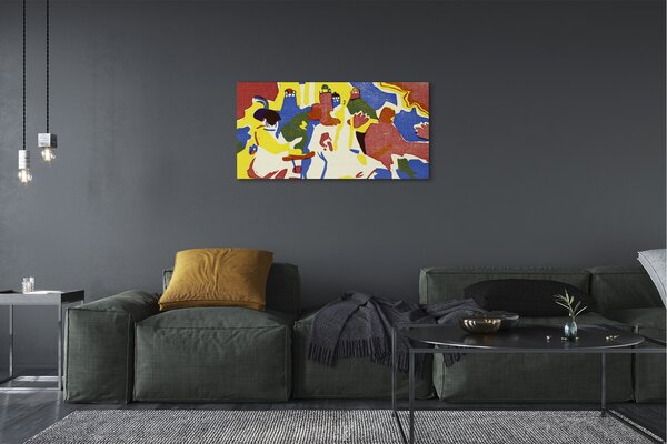 Tablouri canvas Abstracție peisaj