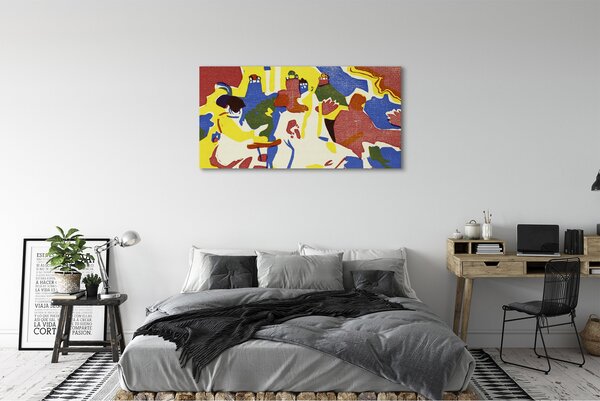 Tablouri canvas Abstracție peisaj