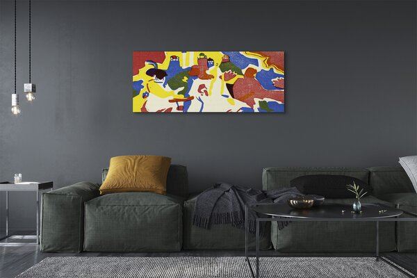 Tablouri canvas Abstracție peisaj