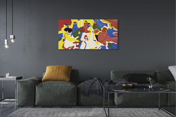 Tablouri canvas Abstracție peisaj