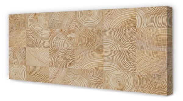 Tablouri canvas Cub de lemn de cereale