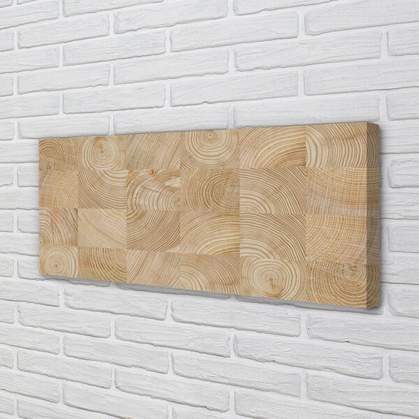 Tablouri canvas Cub de lemn de cereale