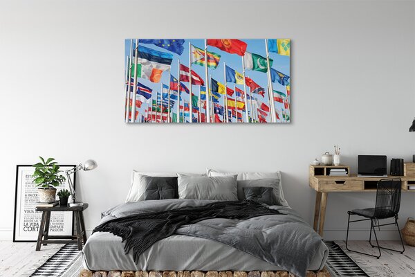 Tablouri canvas O mulțime de steaguri