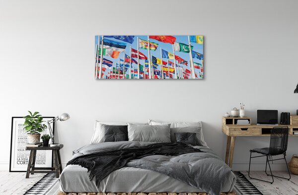 Tablouri canvas O mulțime de steaguri