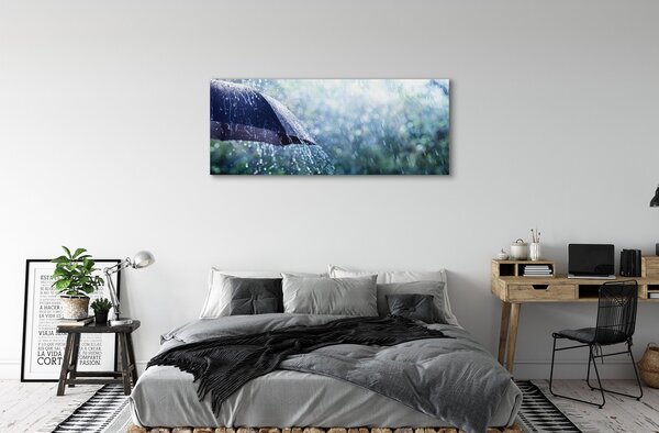 Tablouri canvas picături de ploaie Umbrella