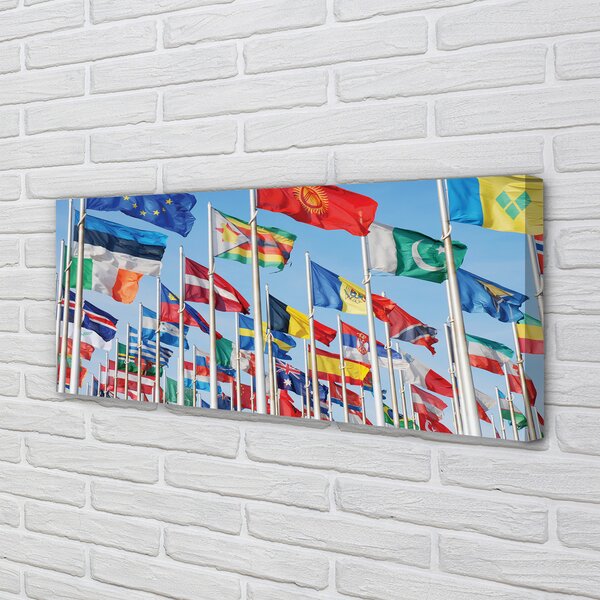 Tablouri canvas O mulțime de steaguri