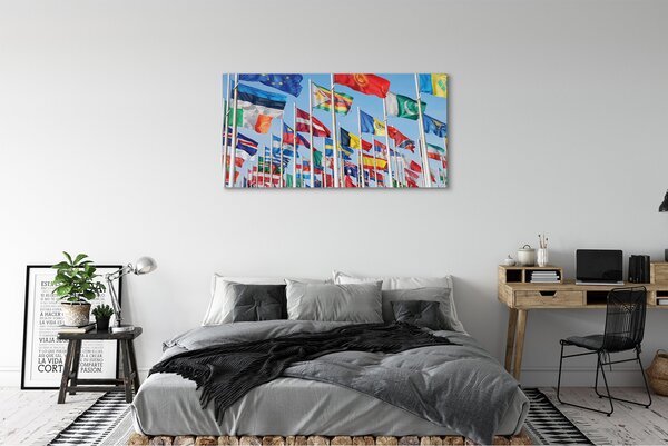 Tablouri canvas O mulțime de steaguri